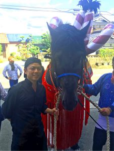 藤崎八旛宮秋季例大祭2018 飾り馬写真